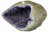 Deep Purple Amethyst Geode - Artigas, Uruguay #152493-3